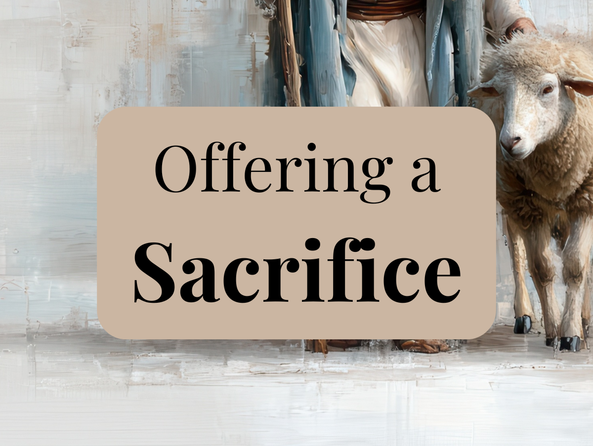Offering a Sacrifice